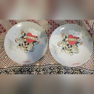 Ed Hardy Plate Set